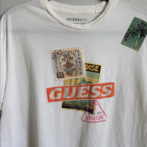 XL MENS GUESS ECO Organic Cotton slim fit shirt - Picture 2 of 7